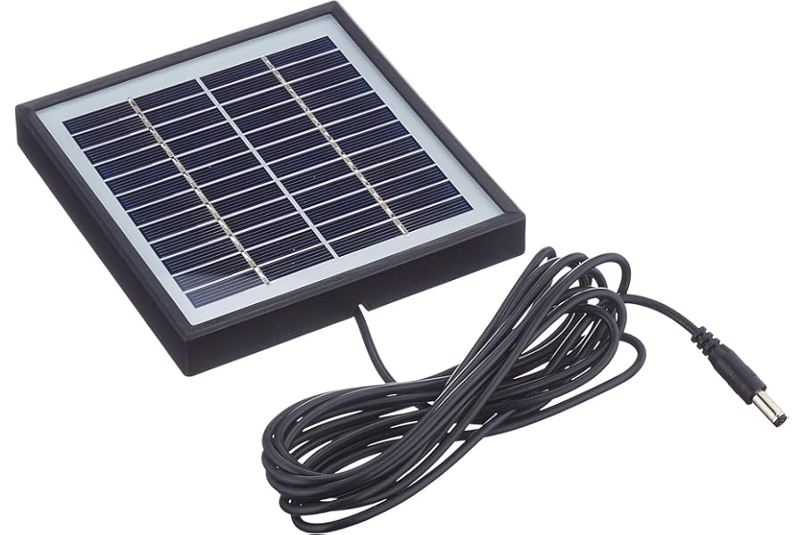 NUZAMAS 12V 2w Micro Mini Solar Panel Cells, 3m Wired DC Connector, For Solar Power Energy, DIY Home, Garden Light, Science Projects - Toys - Battery Charger