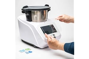 ‎MIXCOVER mixcover Displayschutz Displayschutz Schutzglas Screenprotector kompatibel mit Silvercrest Küchenmaschine Monsieur Cuisine Connect Zubehör
