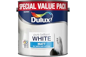 Dulux 3.0l Matt Pure Brilliant White White 3.0L