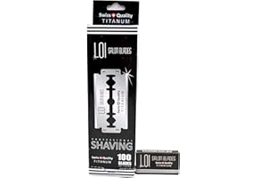 RAZOR BLADES CLUB 100 cuchillas de afeitar Loi Titanium