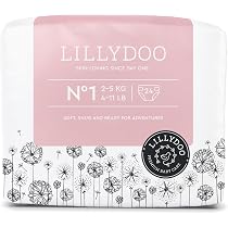 Salviettine Naturali LILLYDOO Green – 100% Senza Plastica, Resistenti Agli Strappi, Con Aloe Vera E Olio D'oliva Bio, 60 Pezzi