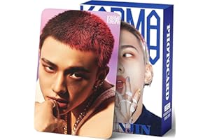 YUTO Stray Kids Photocards 127 PCS Stray Kids KARAMA Photo Cards World Tour Photocards Lomo Card Gift Lomo Cards Merch for Stray Kids Boys and Girls (Hyunjin Karama)