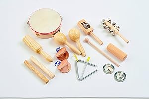 TickiT 85101 Percussion Set, 10 Pieces