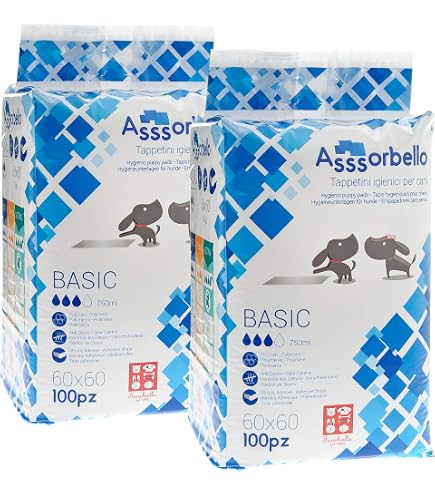 Empapadores Para Perros Súper Absorbentes – Pack De 20 Alfombrillas Higiénicas De Entrenamiento, 60x90 Cm, Con Adhesivos, Antibacterianas Y Sin Malos Olores