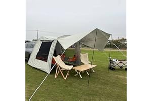 Kaxenig Tente Hayon Voiture Universelle pour 5 À 6 Personnes, Étanche Et Résistante Aux UV pour Divers Modèles SUV