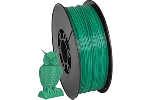 SARCIA.EU Zielony filament PLA 1,75 mm (drut) do drukarek 3D MADE IN EU (Zielony, 0,75 kg)