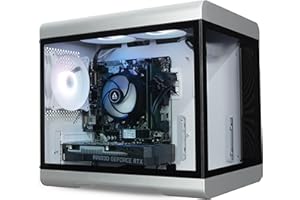 ionz Gaming PC - AMD Ryzen 5 5500, RTX 3050 6GB Graphics Card, 16GB RAM, 500GB SSD, Windows 11, 500W PSU (KZ-36T ARC, Black)