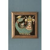 ŞAHMERAN-Masif &Ccedil;er&ccedil;eveli Taş Tablo-Wall Decor- Oscar Stone Decor 28X28 CM