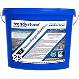 trendystone NaturFugensand 25 kg basalt-anthrazit - selbstreparierend - OHNE chemische Zusatzstoffe - wasserdurchlässig