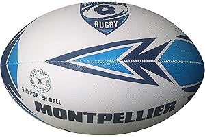 Montpellier Hérault Ballon de Rugby Collection Officielle - Gilbert - Taille 5