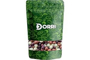 Dorri – Assorted Chocolate Coffee Beans 250g | Coffee Bean Mix with Dark, Milk & White Chocolate, Perfect for Snacking, Gifting & Parties (Available from 100g to 3kg)