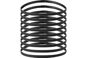 SUMIND 9 Pieces Thick Non-Slip Elastic Sport Headbands, Elastic Silicone Grip Exercise Hair and Sweatbands for Yoga