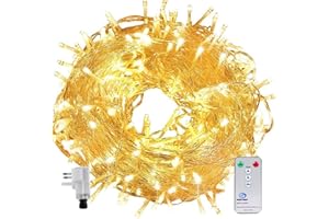 CERIAL Łańcuch świetlny z wtyczką 100 m 800 LED długie oświetlenie wewnętrzne na zewnątrz zasilanie sieciowe wodoodporne światła bożonarodzeniowe migoczące światła z pilotem do dekoracji drzewa ogrodu