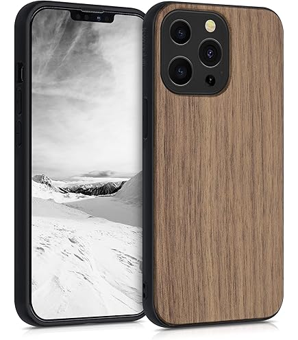 Carveit Coque Compatible Avec Galaxy S25 Plus 5G Étui En Bois Cover