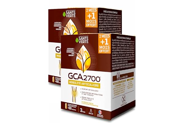 Santé Verte - Confort Articulations GCA 2700 - Pack ECO 6 Mois de traitement - 360 Comprimés