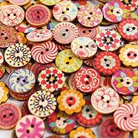 Alcyuh Bulk Craft Buttons - 1600 Piece Assorted Yellow Buttons For Sewing & DIY Projects - View #9