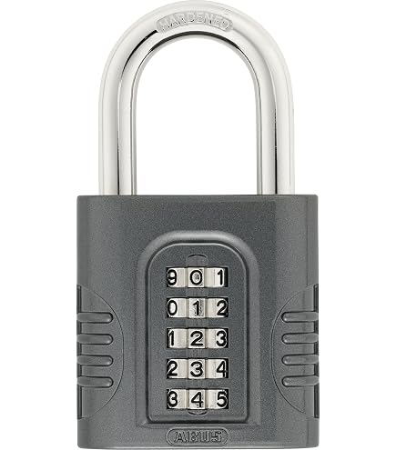 ABUS 160/50 Cadenas à combinaison à 4 chiffres - Bricolage