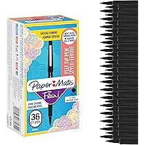 PaperMate Flair Original - Pennarelli A Punta Media 0,7mm, 4 Colori Assortiti (Blu, Rosso, Verde, Nero) - Foto 7