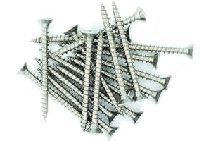 SINGULARITY SUPPLIES No.10 x 2 (5mm x 50mm) Pozi Countersunk Chipboard Screw - Stainless Steel (A2) (Pack of 20)