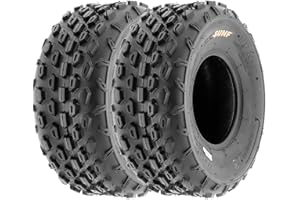 SunF A015 19x7-8 19x7x8 Da corsa ATV UTV Pneumatici sportivi Pneumatici 6PR TL 28F E4 Mark, set di 2 pezzi