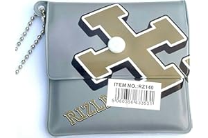 NA1 Pocket Ashtray RIZLA Portable Travel Ash Tray Foil Lining Handy RIZLA Pick NEW (Silver)