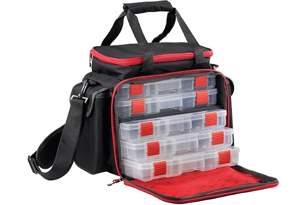 Abu Garcia Unisex – vuxna Large Lure Bag, svart, grå