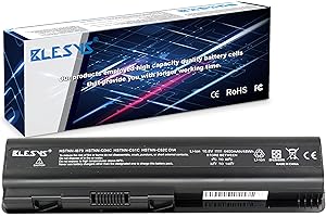 BLESYS EV06 Battery for HP Compaq Presario CQ61 CQ71 CQ60 CQ70 G61 G60 G70 G71 cq61-416sa Pavilion DV4-2000 DV6-2000 Series 498482-001 HSTNN-CB72 HSTNN-Q34C HSTNN-Q39C 513775-001 Laptop 10.8V 4400mAh