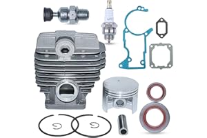 AUMEL 52mm Cylinder Piston Oil Seal Kit for Stihl MS440 044 Replace 1128 020 1227.