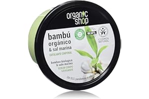 Organic Shop Body Polish Natural Bamboo and Sea Salt 250ml
