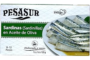 Soldimar Pesasur Small Sardines in Olive Oil 120g (Pack of 5)