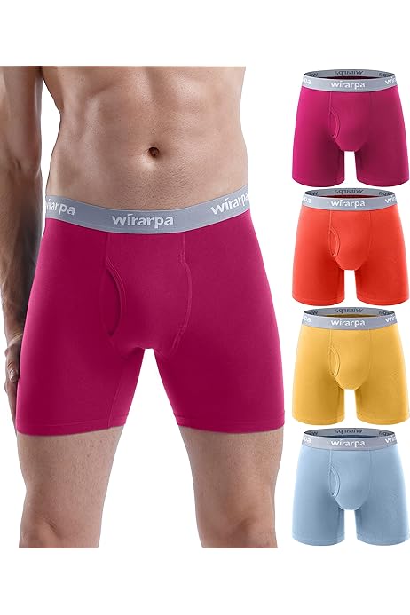 YUSHOW Boxershorts Voor Heren, Verpakking Van Stuks, Ijszijde