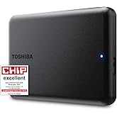 Toshiba Canvio Partner 1TB Portable 2,5" Externe HDD, USB 3.2 Gen 1, kompatibel mit Mac und Windows, USB-betrieben