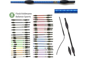 JA Horse Fleck Feldmann Balance Sports Dressurgerte Gerte Reitgerte (110 cm, royal-Azur)