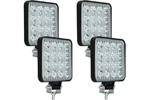 ‎ANTOM 4 Pcs Rückfahrscheinwerfer Arbeitsscheinwerfer Traktor 48W 12volt led strahler kfz 4800LM led zusatzscheinwerfer, für Bagger, Traktoren, Schlepper, Gabelstapler, ATV, Lkw, offroad (4x4)…