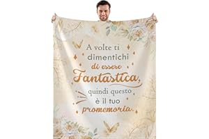 MAST DOO Regalo Donna, Idee Regalo Donna Compleanno, Regalo Migliore Donna Natale, Regali Ispirazione per Migliori Amiche Colleghe Moglie Madre Sorelle Flanella Coperta 130 x 150cm