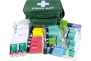 RELIANCE MEDICAL LEWIS-PLAST 224 Pieces All Purpose Large First Aid Kit Haversack - Compact Design for Convenient Storage, Ideal for Home, Office and Sports - Home Medical Kit - Complete First Aid Kit