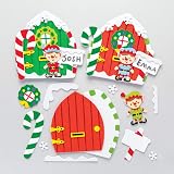 Baker Ross (confezione da 4)- Creativi articoli natalizi e artigianali per bambini da realizzare e decorare
