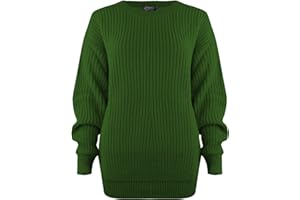 SA Fashions® Oversized New Ladies Womens Chunky Baggy Jumper Knitted Sweater Thick Top S-XXL 8-22