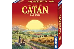 Kosmos 684655 Catan - Das Spiel, Basisspiel Siedler von Catan, Strategiespiel für 3-4 Personen ab 10 Jahren, Brettspiel-Klassiker, Familienspiel, Gesellschaftsspiel