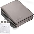 PROIRON Yoga Mat Folding Travel Yoga Mat TPE Eco-friendly Non Slip Double-Sided Exercise Mat Foldable Easy to Carry to Class Beach Park Travel Picnics 6 mm Thick