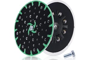 HOMURY Piatto abrasivo da 150 mm per Festool, piastra abrasiva per aspirapolvere, accessorio di ricambio compatibile con Festool Rotex RO, ETS 150, ETS EC 150, LEX 150, WTS 150/7 levigatrice orbitale