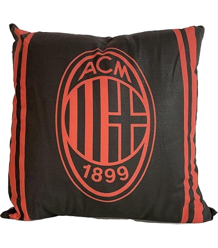 Gnomo Natalizio Ufficiale A.C. Milan | Rosso E Nero | Altezza 30 Cm | Decorazione Da Collezione Per Tifosi Rossoneri