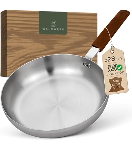 WALDWERK Lot de 9 ustensiles de cuisine en bois - Avec pince à barbecue, fouet, spatule, cuillère et écumoire à pâtes - Ustensiles de cuisine