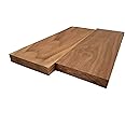 Barrington Hardwoods Walnut Lumber - 3/4" x 6" (3/4" x 6" x 24") (2 Pcs)