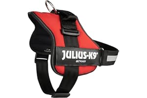 JULIUS K-9 Julius-K9 szelki dla psa, XL / 2, czerwony