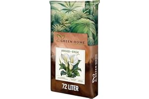 Green Home Aroid Erde 72L – Spezialerde für Monstera, Philodendron & Tropische Zimmerpflanzen – Pflanzenerde mit Perlit für optimale Drainage – Blumenerde für Bonsai, Palmen & Orchideen