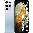 Samsung Galaxy S21 Ultra 5G G998B 256GB 12GB RAM International Version, - Phantom Silver (Renewed)