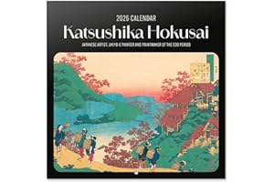 Grupo Erik: Calendario 2026 da Muro Japanese Art | Calendario Mensile 2026-30x30cm, Planner 2026 - Mensile da Parete