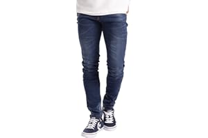 BlauerHafen Herren Skinny Jeanshose Slim Fit Stretch Designer Hose Super Flex Denim Pants