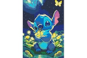 NAIMOER Stitch Diamond Painting Kits for Adults, 5D Cartoon Diamond Painting Kits for Kids, DIY Full Drill Diamond Art Embroidery Cartoon Diamond Painting Castle for Home Decor 30x40cm